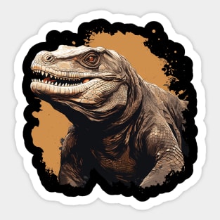 komodo dragon Sticker